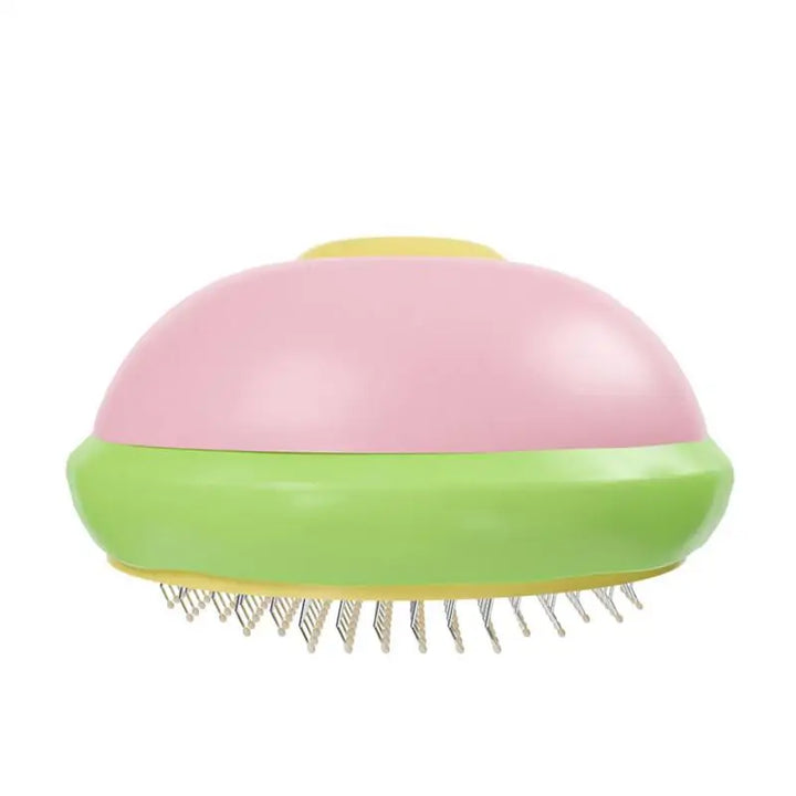 Soft detangling cat and dog brush for stress-free grooming