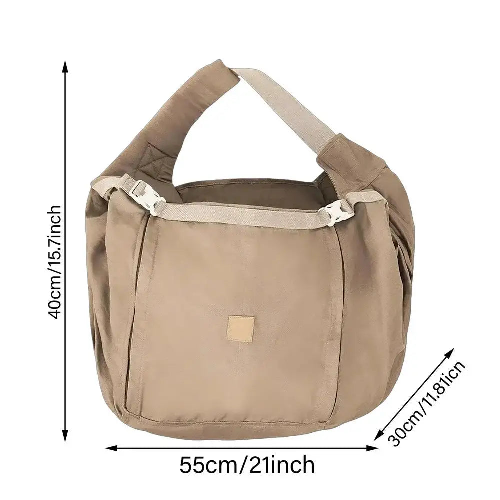 Dog &amp; cat carrier bag: light, airy, and designed for moving together