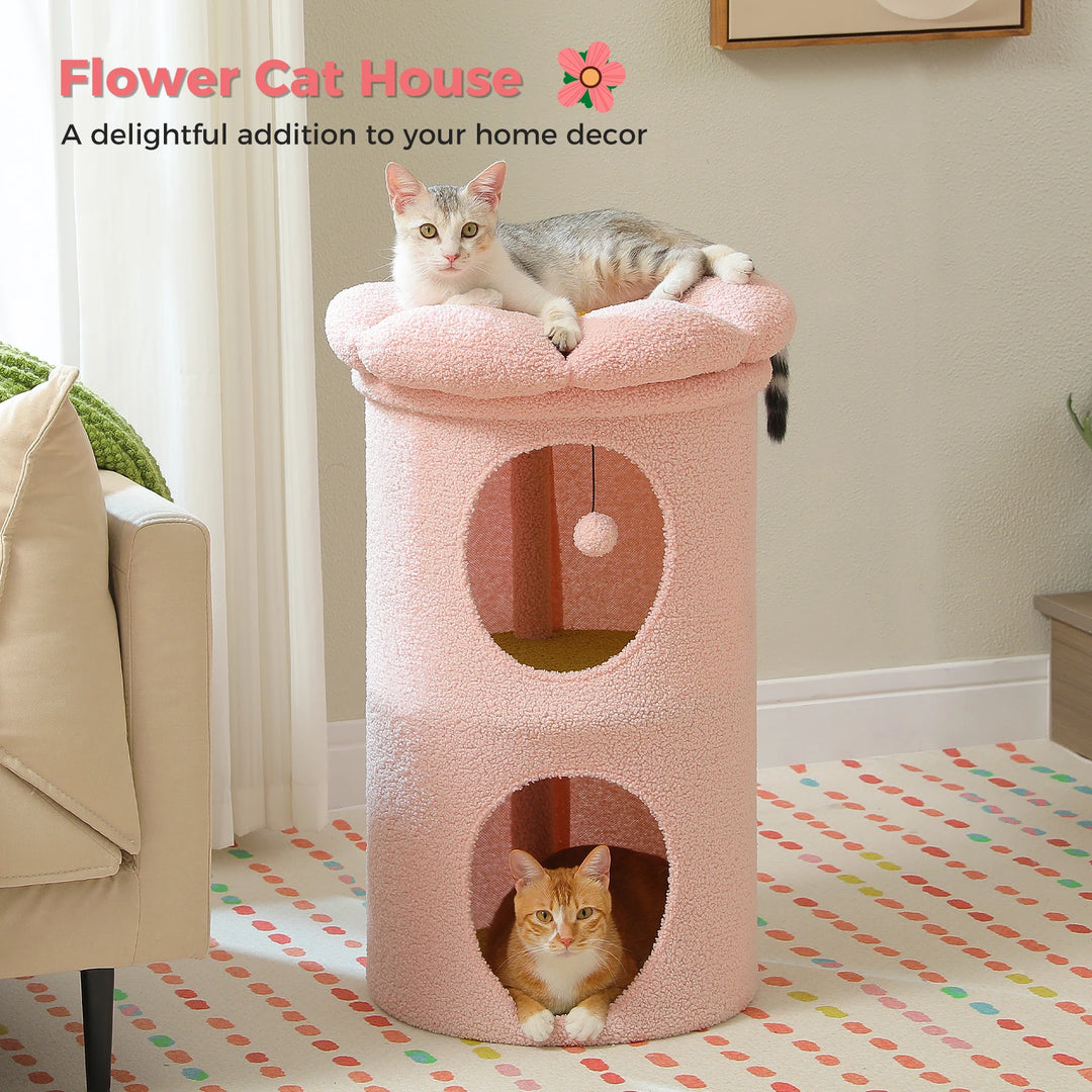 A flowery refuge for sensitive cats &amp; elegant interiors