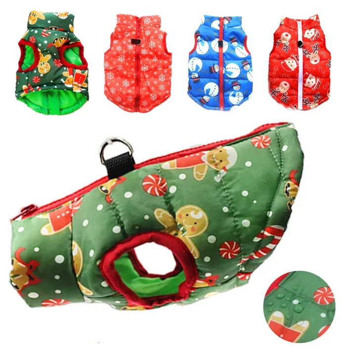 Winter coat for small dogs – Christmas special, warm and practical