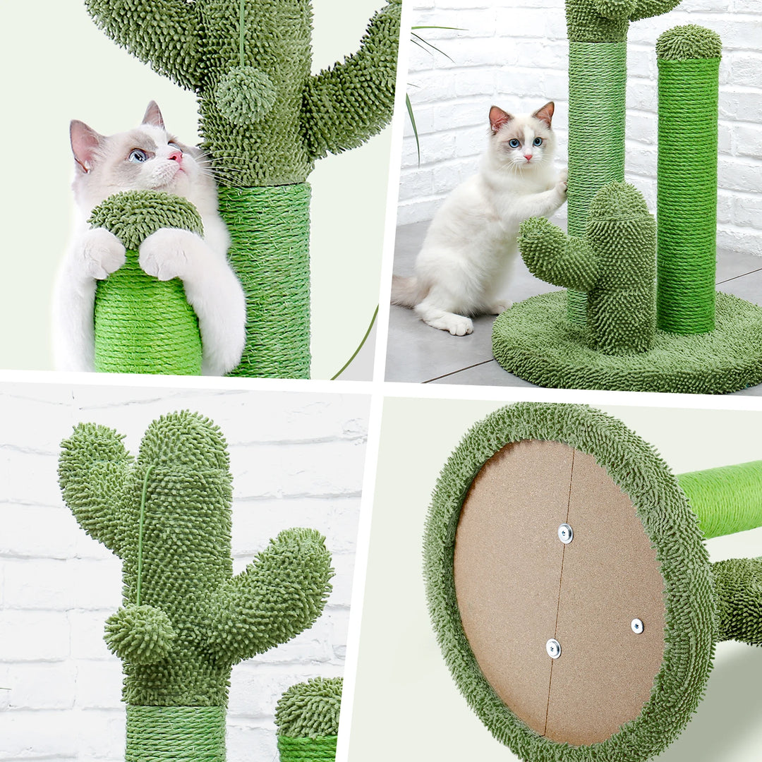 Cactus cat scratcher that channels instinct with style