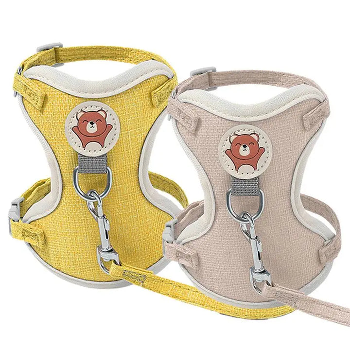 Lightweight, breathable and stylish cat and small dog vest harness