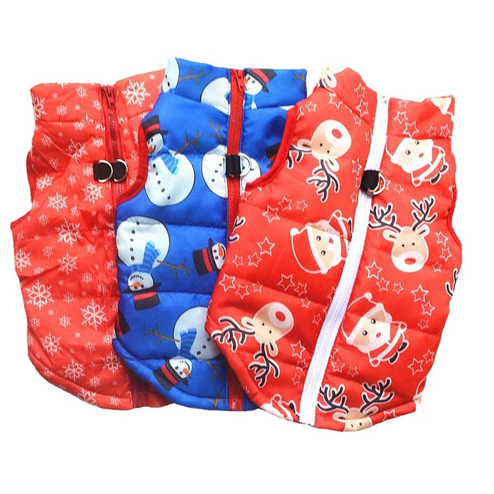Winter coat for small dogs – Christmas special, warm and practical