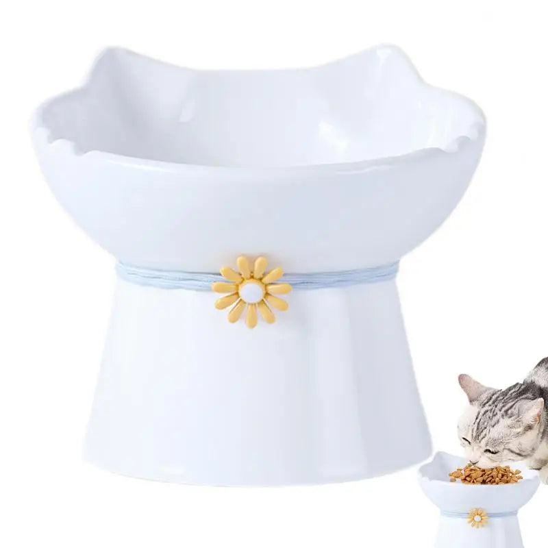 Raised Cat Bowl – Pain-Free Eating Every Day