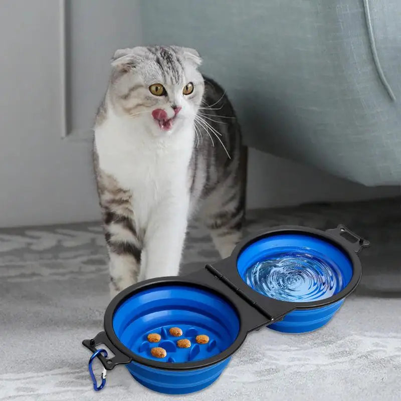 Foldable dog bowl – Drink and eat anywhere, without constraints