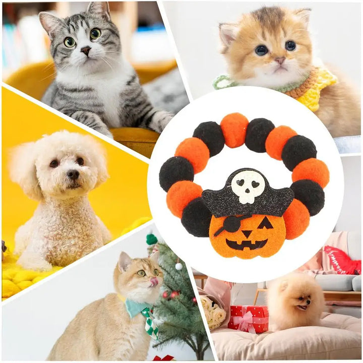 Halloween Dog Cat Collar – Let him celebrate your way