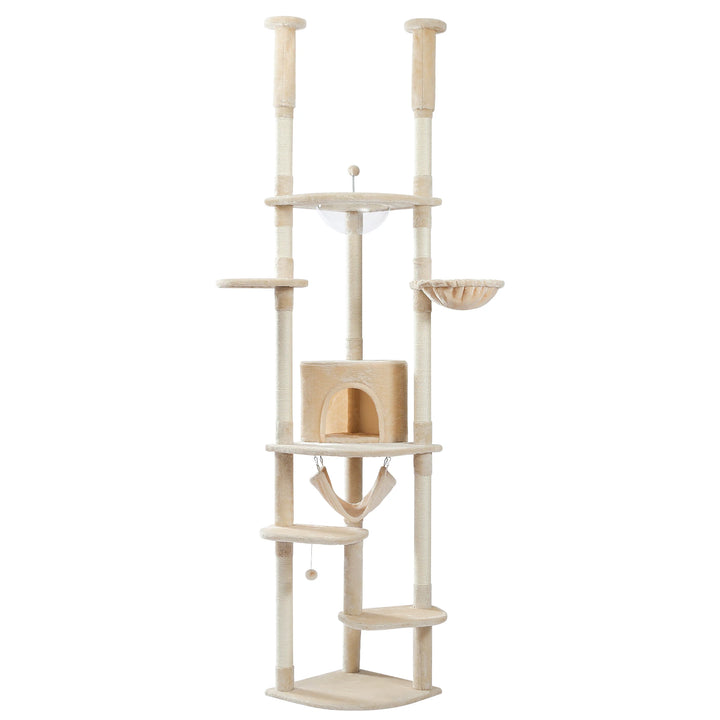Sovereign Cat Tower – 7 levels, condo, hammocks &amp; transparent perch