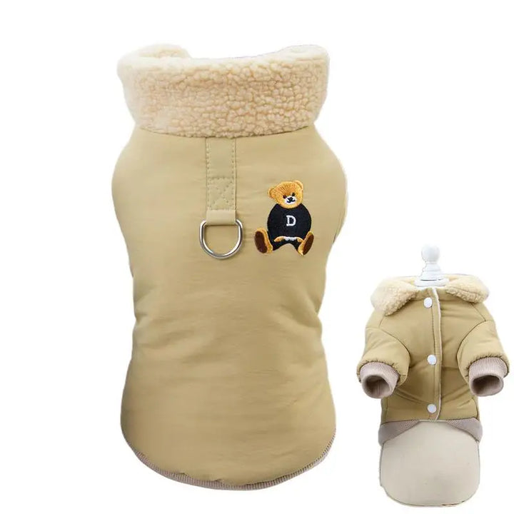 Soft and warm coat for elegant small dogs