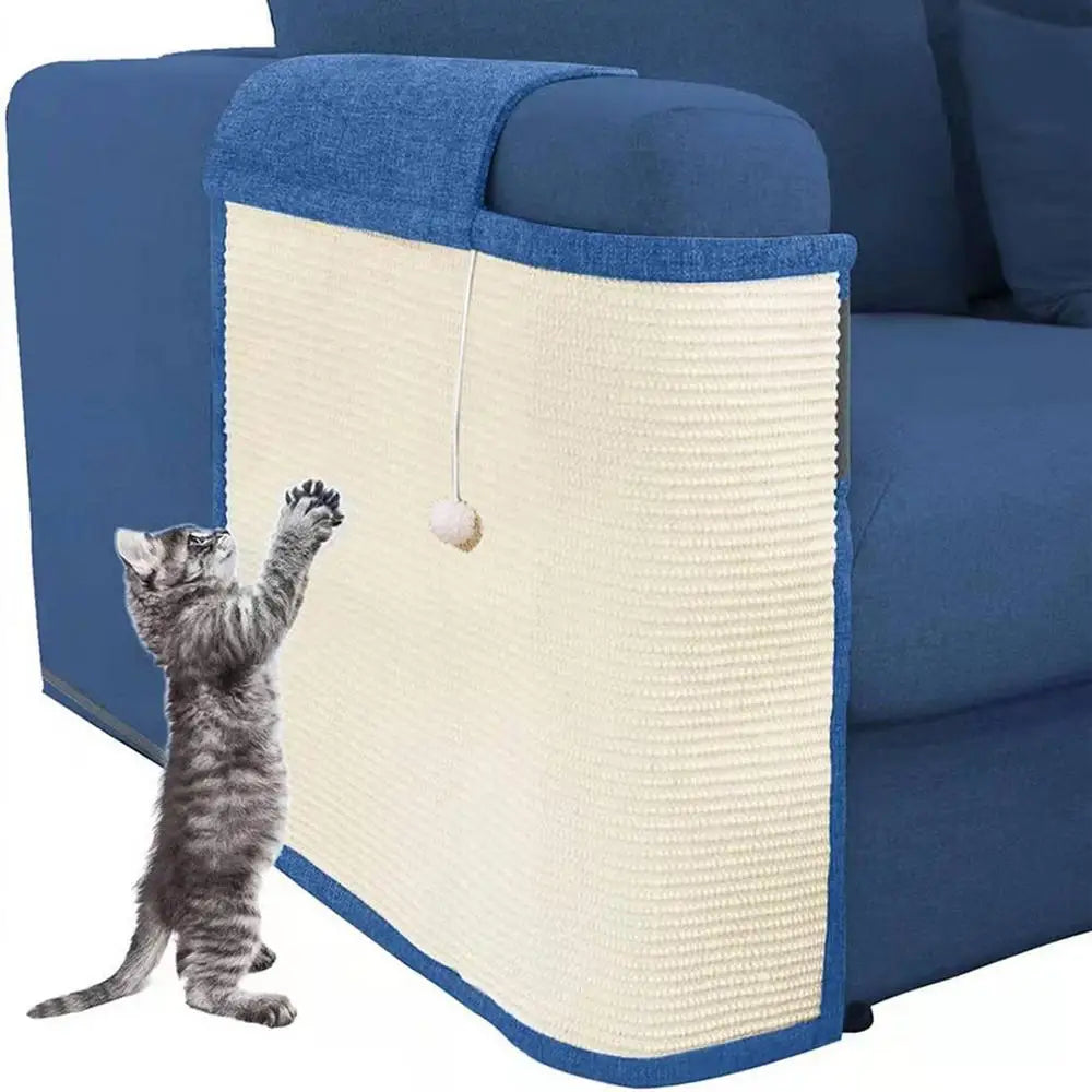 Sisal Scratching Mat – His instinct is intact, so is your sofa