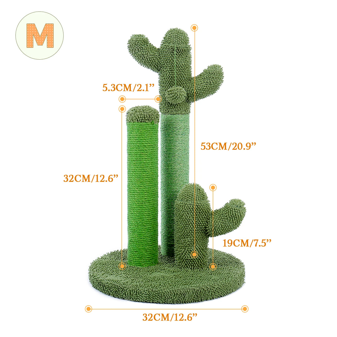 Cactus cat scratcher that channels instinct with style