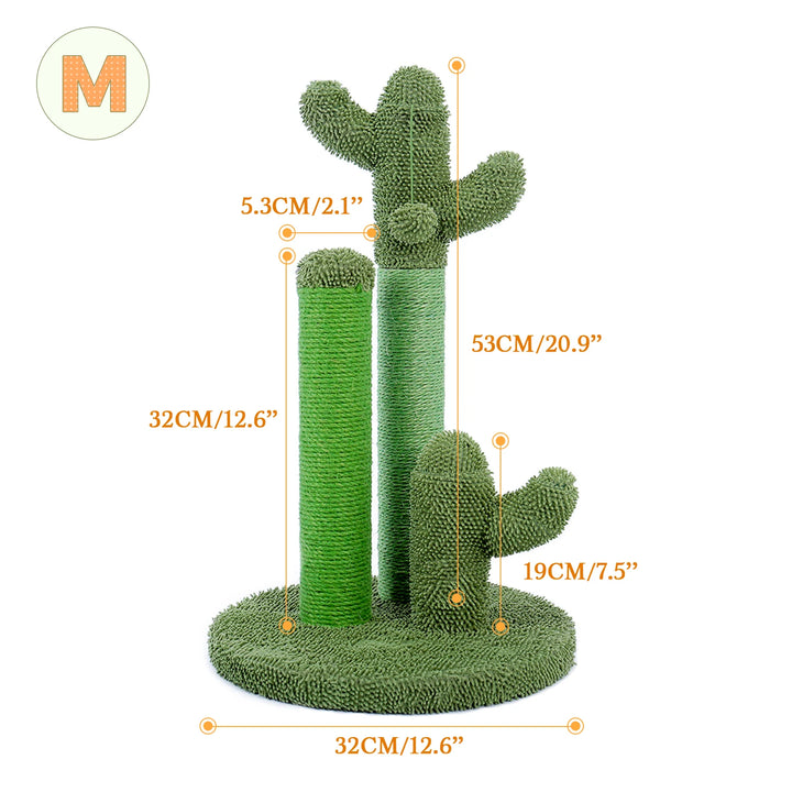 Cactus cat scratcher that channels instinct with style