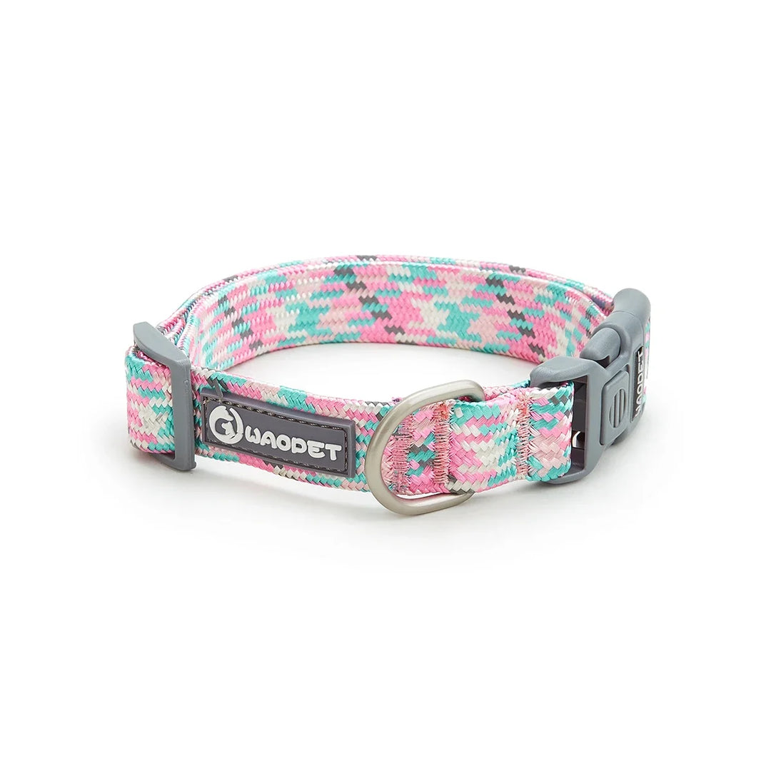 Reflective dog &amp; cat collar: visible at night, discreet in everyday life