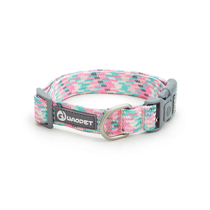 Reflective dog &amp; cat collar: visible at night, discreet in everyday life