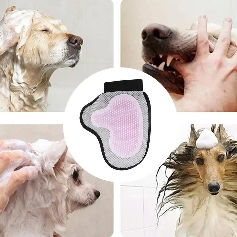 Dog and cat grooming gloves: turn every treatment into a loving caress