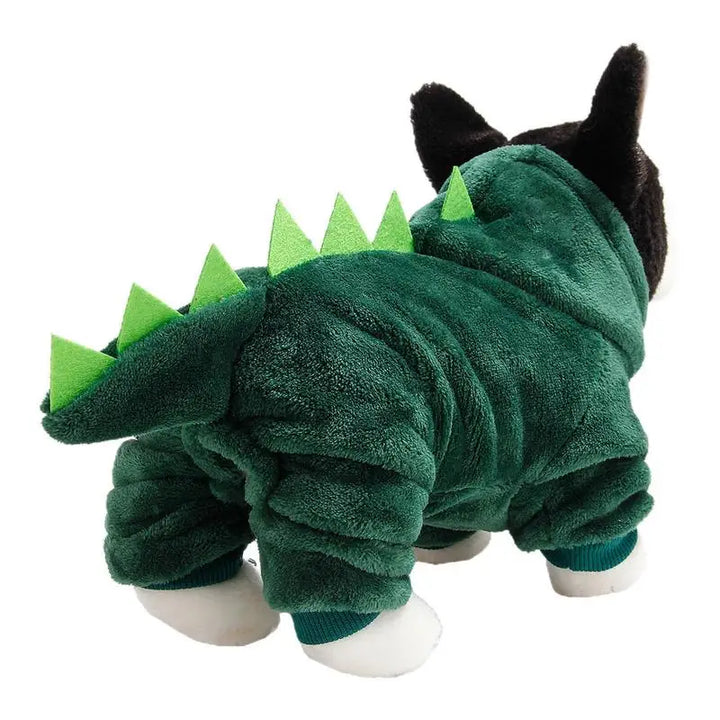 Dinosaur sweatshirt for dogs or cats: warmth, cuteness, memories