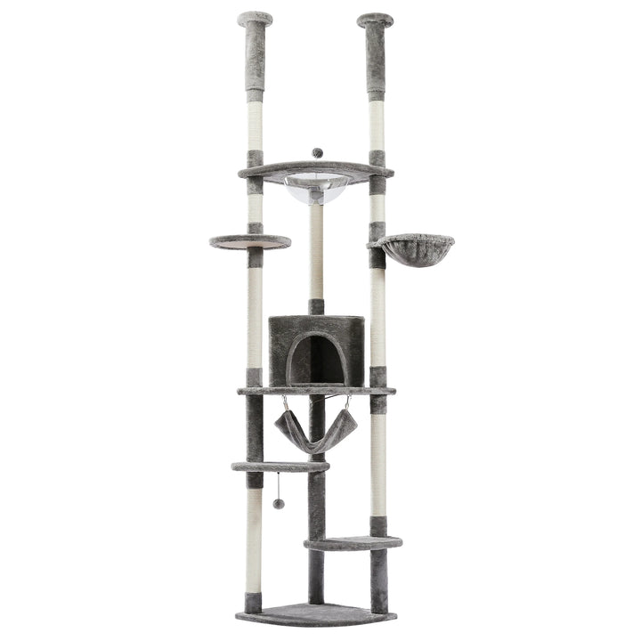 Sovereign Cat Tower – 7 levels, condo, hammocks &amp; transparent perch