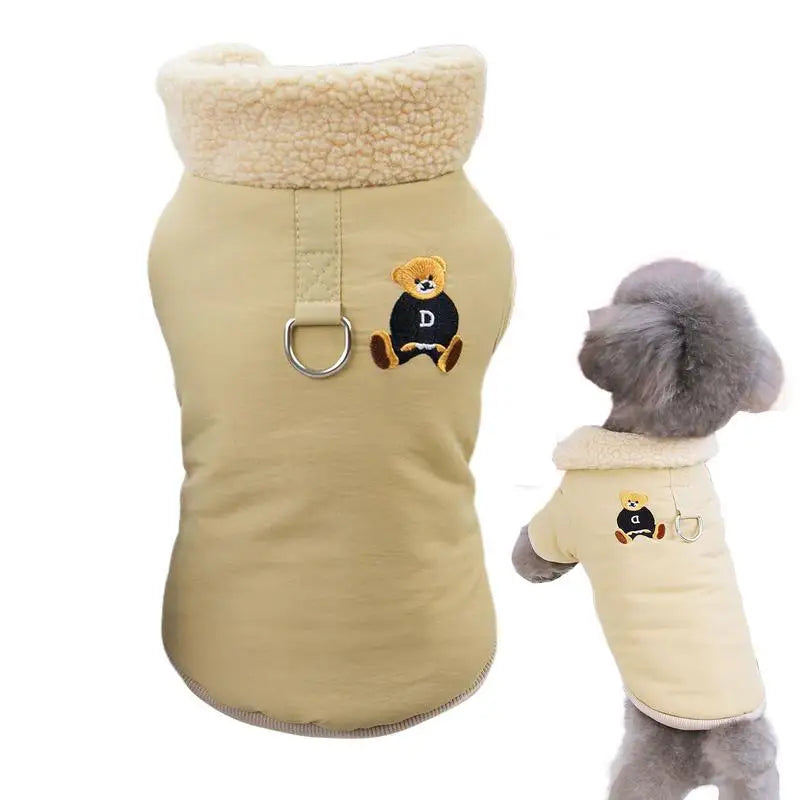 Soft and warm coat for elegant small dogs
