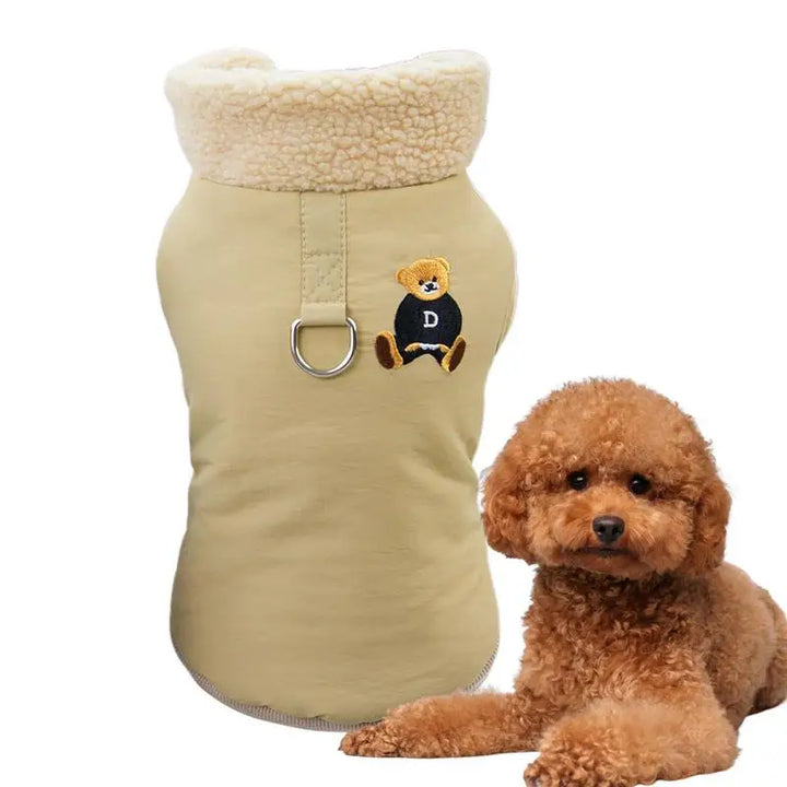 Soft and warm coat for elegant small dogs