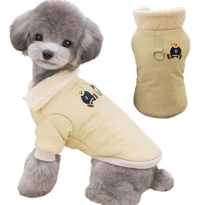 Soft and warm coat for elegant small dogs