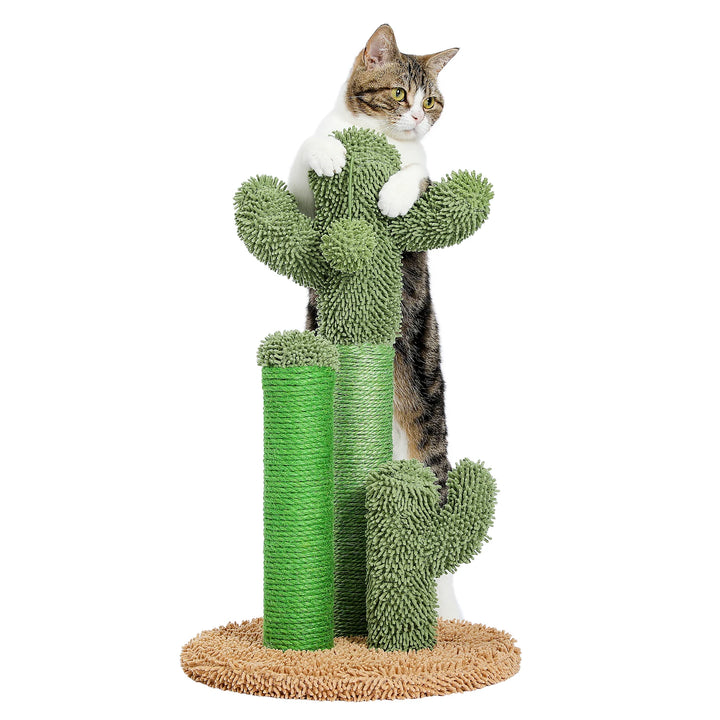 Cactus cat scratcher that channels instinct with style