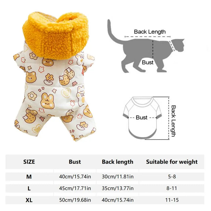 Winter Jacket for Dogs or Cats – Comfort, Style &amp; Protection