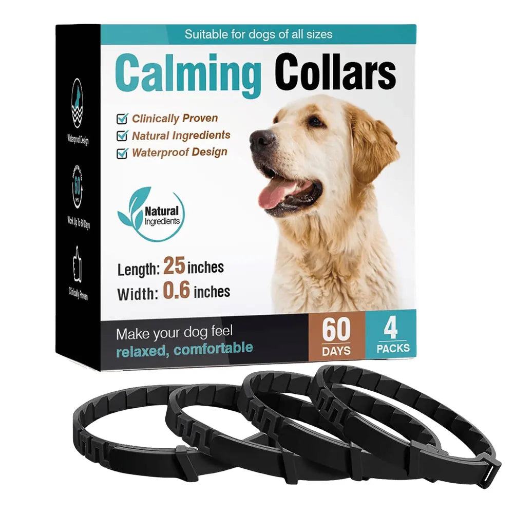 Calming collar for dogs and cats: calm returns without a word
