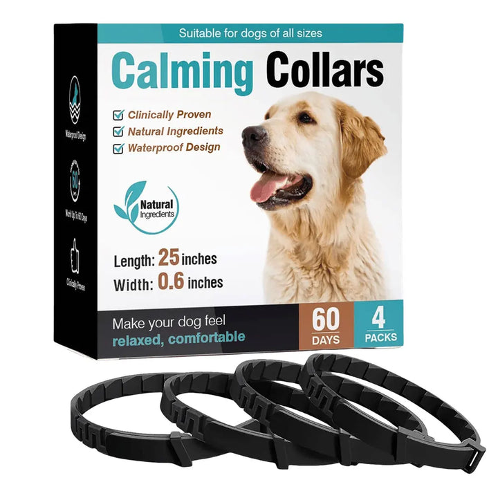 Calming collar for dogs and cats: calm returns without a word