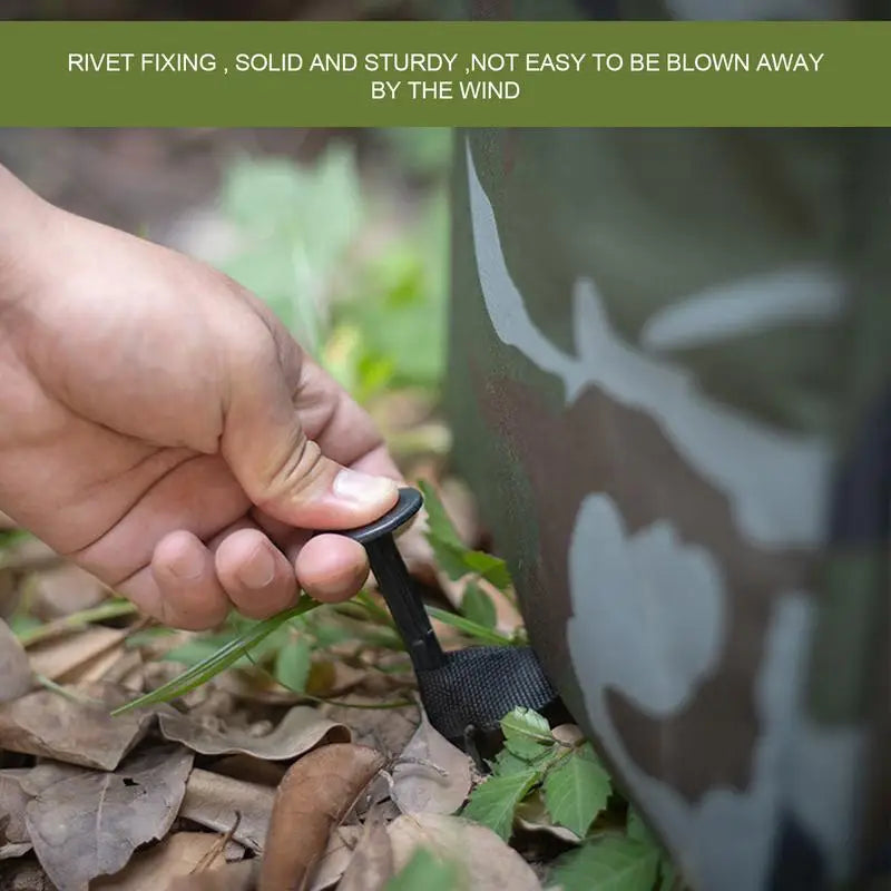 Camouflage Outdoor Shelter for Stray Cats - Warm, Waterproof &amp; Protective