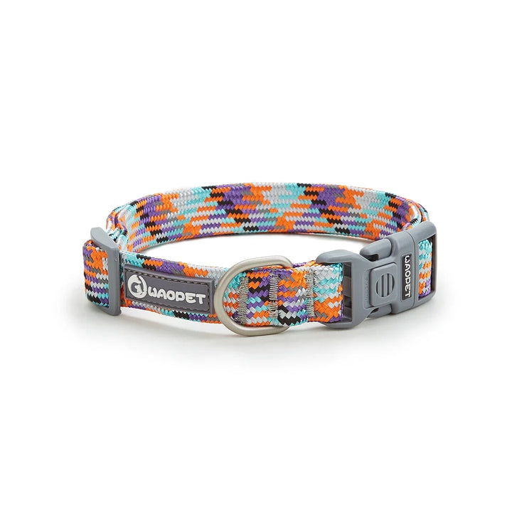 Reflective dog &amp; cat collar: visible at night, discreet in everyday life
