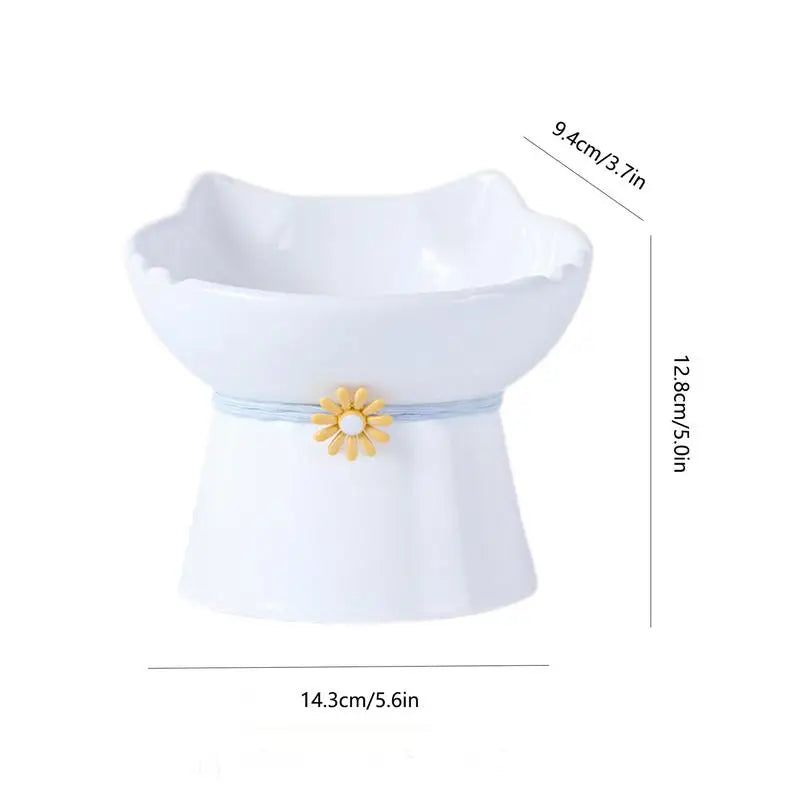 Raised Cat Bowl – Pain-Free Eating Every Day