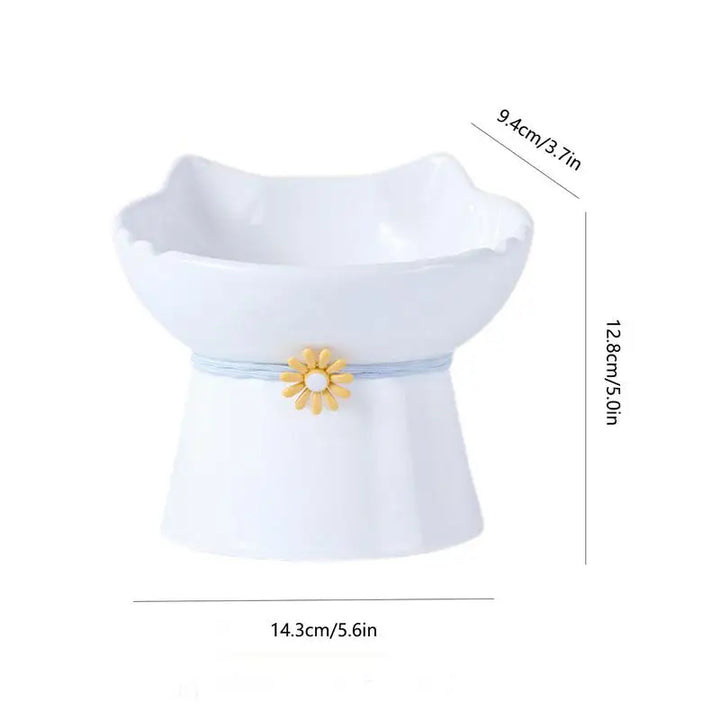 Raised Cat Bowl – Pain-Free Eating Every Day