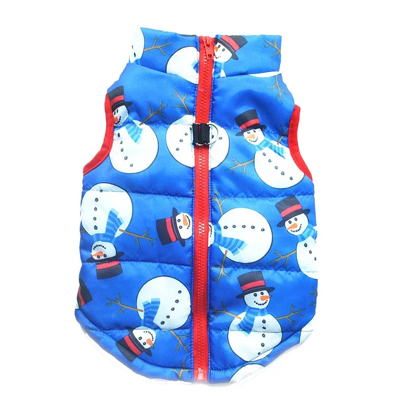 Winter coat for small dogs – Christmas special, warm and practical