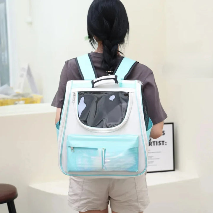 Cat &amp; small dog carrier bag: airplane, comfort, freedom