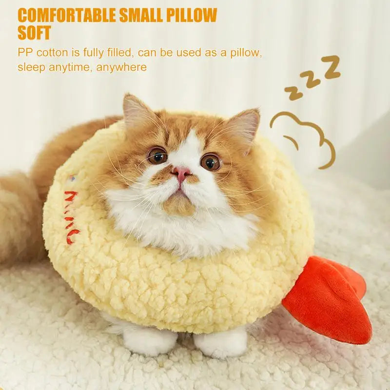 Post-operative cat collar: softness, comfort and protection