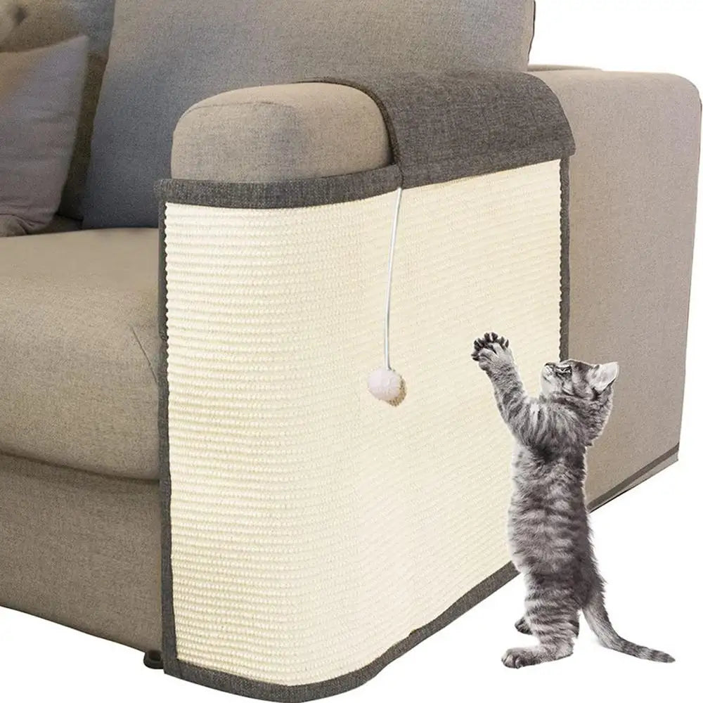 Sisal Scratching Mat – His instinct is intact, so is your sofa
