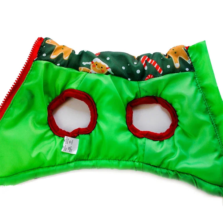 Winter coat for small dogs – Christmas special, warm and practical