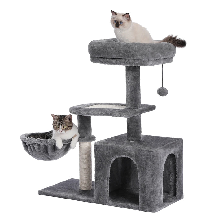 Cat Tower 80 cm – The shelter for cuddly and playful little cats