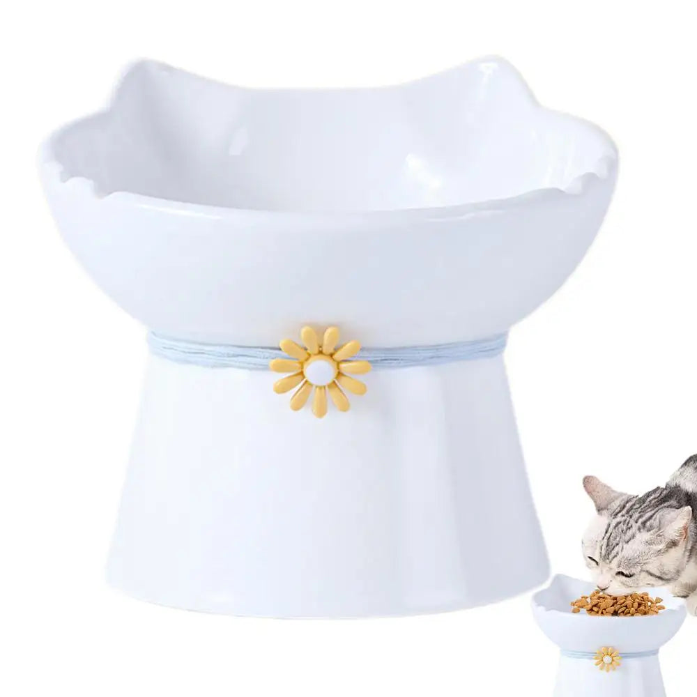 Raised Cat Bowl – Pain-Free Eating Every Day