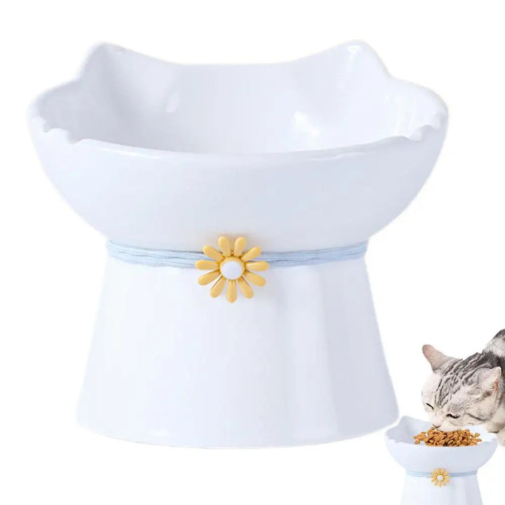 Raised Cat Bowl – Pain-Free Eating Every Day