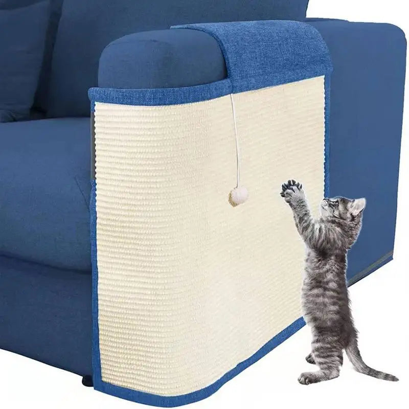 Sisal Scratching Mat – His instinct is intact, so is your sofa