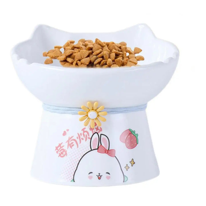 Raised Cat Bowl – Pain-Free Eating Every Day