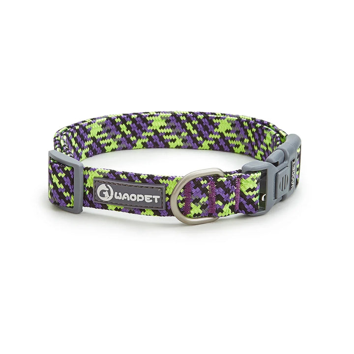 Reflective dog &amp; cat collar: visible at night, discreet in everyday life