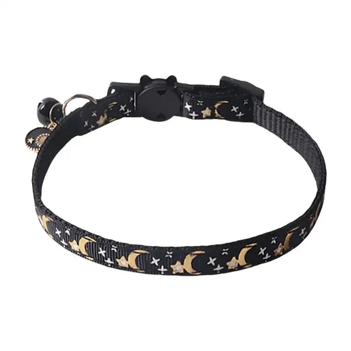 Moon &amp; Star Cat Collar: Sacred Bond &amp; Celestial Style