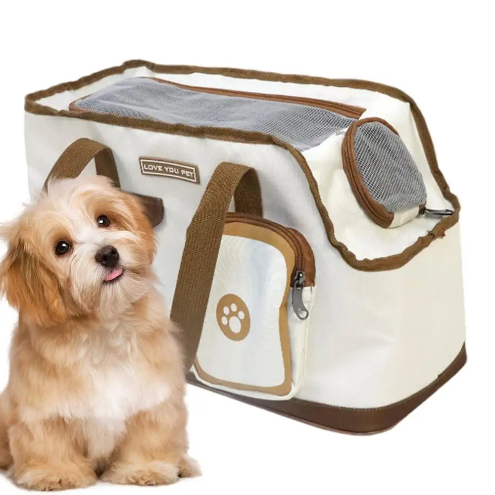 Cabin-sized cat and dog carrier for stylish and tender outings