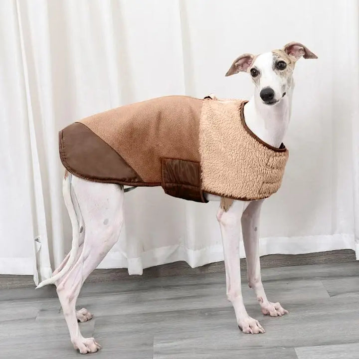 Adjustable winter coat with warm wool lining