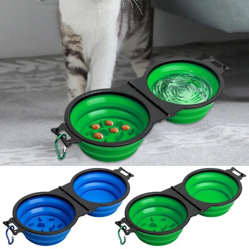 Foldable dog bowl – Drink and eat anywhere, without constraints