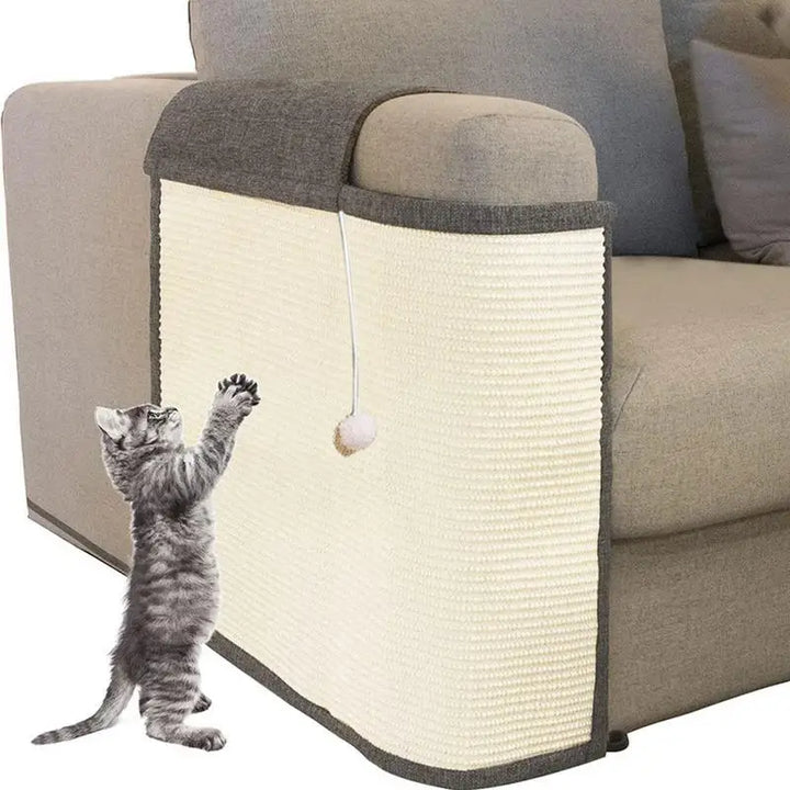 Sisal Scratching Mat – His instinct is intact, so is your sofa